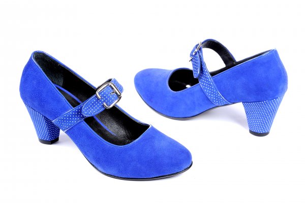 royal blue mary jane shoes